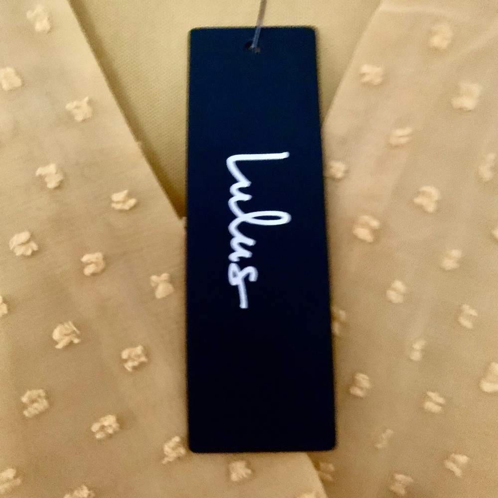 Lulu's Yellow Ruffle Midi Dress - Picture 10 of 10